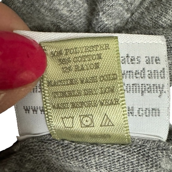 Ford built tough women’s gray hoodie zip up official authentic garment size L - Picture 6 of 7